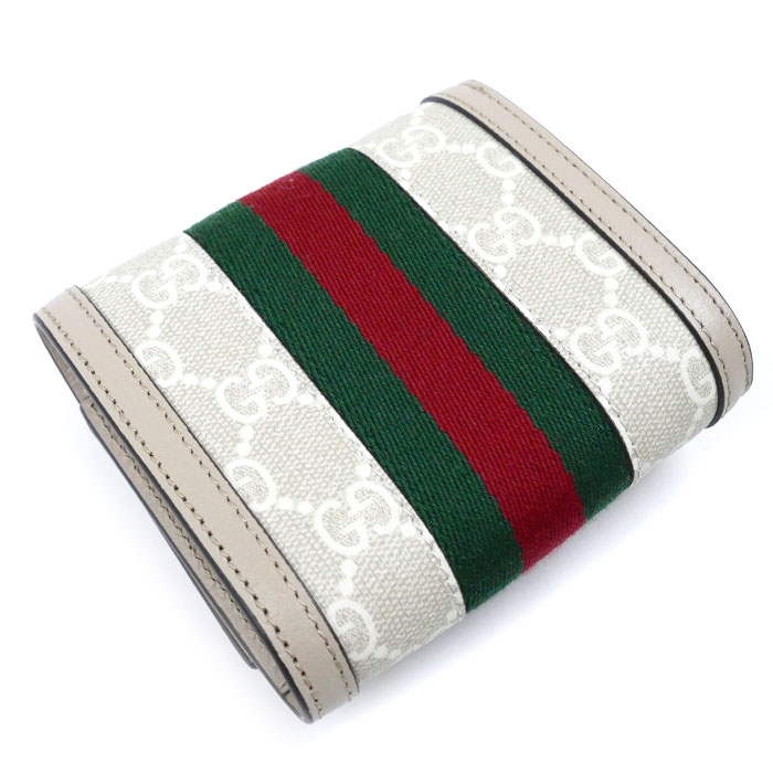 GUCCI グッチ オフィディア GG カードケース ウォレット 二つ折り財布 ベージュ ホワイト 598662 UULAG 9682 レディース 中古 美品 GUCCI グッチ オフィディア GG カードケース ウォレット 二つ折り財布 ベージュ ホワイト 598662 UULAG 9682 レディース 中古 美品