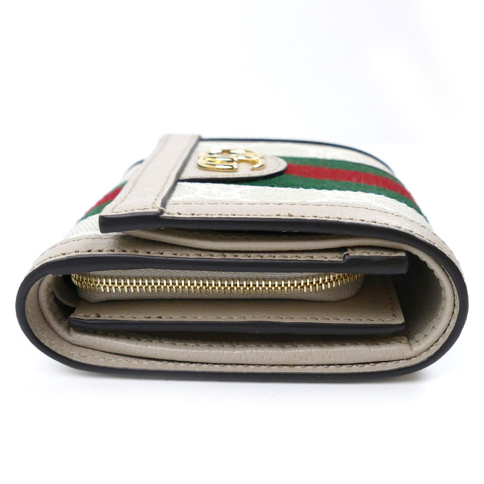 GUCCI グッチ オフィディア GG カードケース ウォレット 二つ折り財布 ベージュ ホワイト 598662 UULAG 9682 レディース 中古 美品 GUCCI グッチ オフィディア GG カードケース ウォレット 二つ折り財布 ベージュ ホワイト 598662 UULAG 9682 レディース 中古 美品