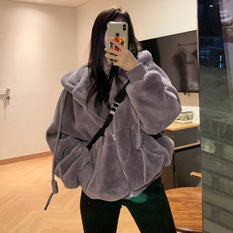 トップス パーカー フーディ アウター ルームウェア 前開き フード付き ジッパー ジップ トップス パーカー フーディ アウター ルームウェア 前開き フード付き ジッパー ジップ