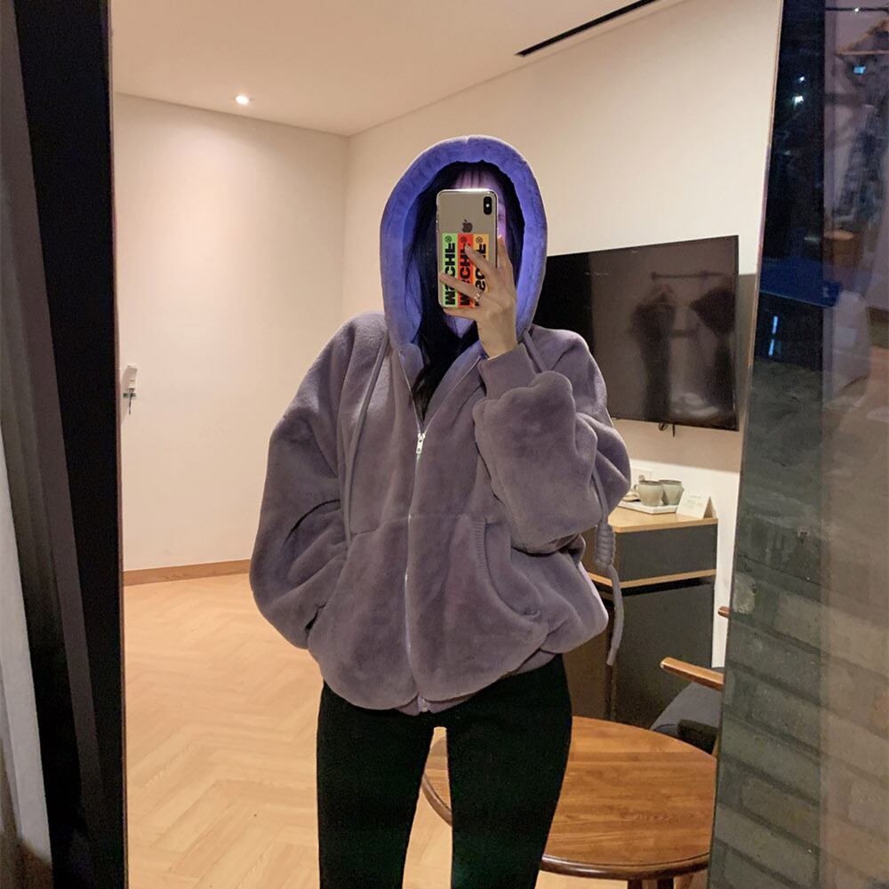 トップス パーカー フーディ アウター ルームウェア 前開き フード付き ジッパー ジップ トップス パーカー フーディ アウター ルームウェア 前開き フード付き ジッパー ジップ