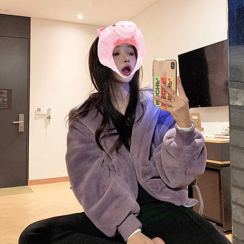 トップス パーカー フーディ アウター ルームウェア 前開き フード付き ジッパー ジップ トップス パーカー フーディ アウター ルームウェア 前開き フード付き ジッパー ジップ