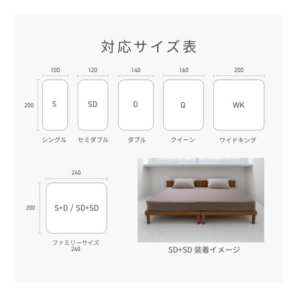 Sleep Niceday 綿100% 超長綿 80サテン織ボックスシーツ ダブル（D） ライトグレー mdprevattcaulkingandwaterproofing.com