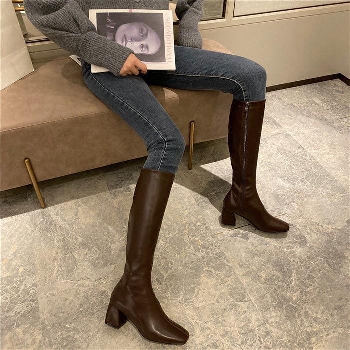 内側ジッパー仕様ニーハイブーツ レディース ロングブーツ フェイクレザー ブーツ シューズ 1足ソックスおまけ! 内側ジッパー仕様ニーハイブーツ レディース ロングブーツ フェイクレザー ブーツ シューズ 1足ソックスおまけ!