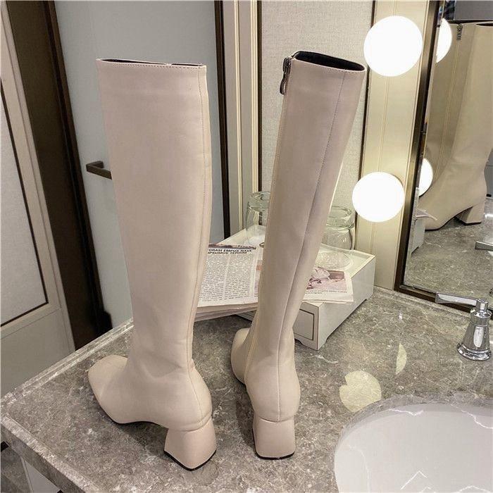 内側ジッパー仕様ニーハイブーツ レディース ロングブーツ フェイクレザー ブーツ シューズ 1足ソックスおまけ! 内側ジッパー仕様ニーハイブーツ レディース ロングブーツ フェイクレザー ブーツ シューズ 1足ソックスおまけ!