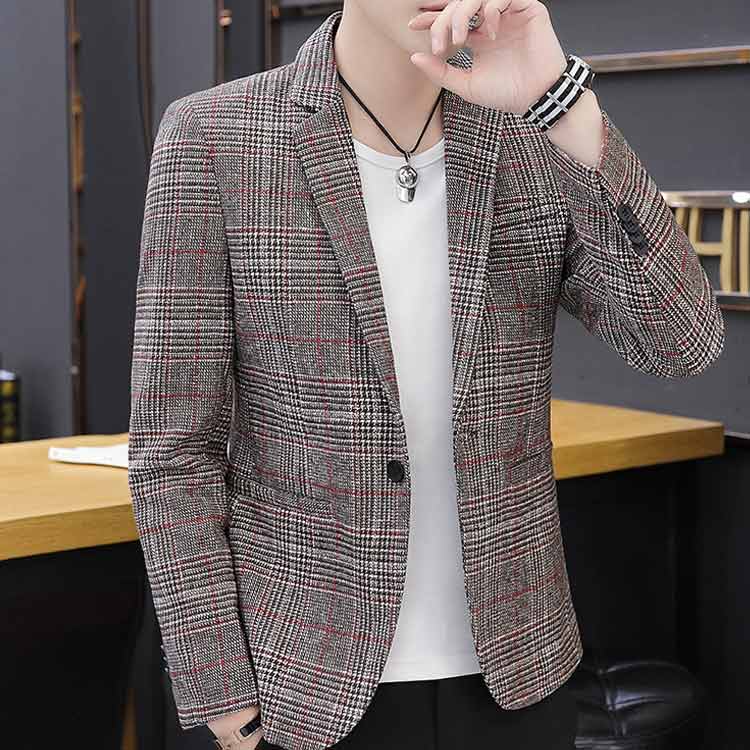 チェック柄 テーラードジャケット メンズ 長袖ジャケット カジュアルジャケット ジャケット スーツジ チェック柄 テーラードジャケット メンズ 長袖ジャケット カジュアルジャケット ジャケット スーツジ