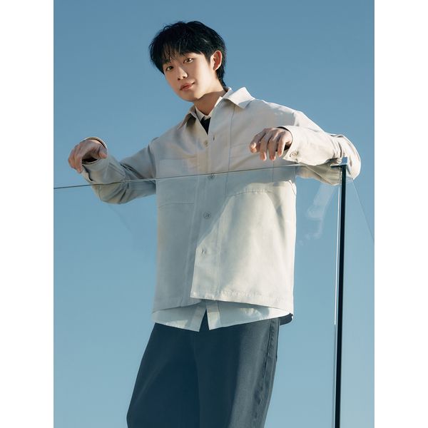 [マインドブリッジ] スエードシャケット MYWS2102