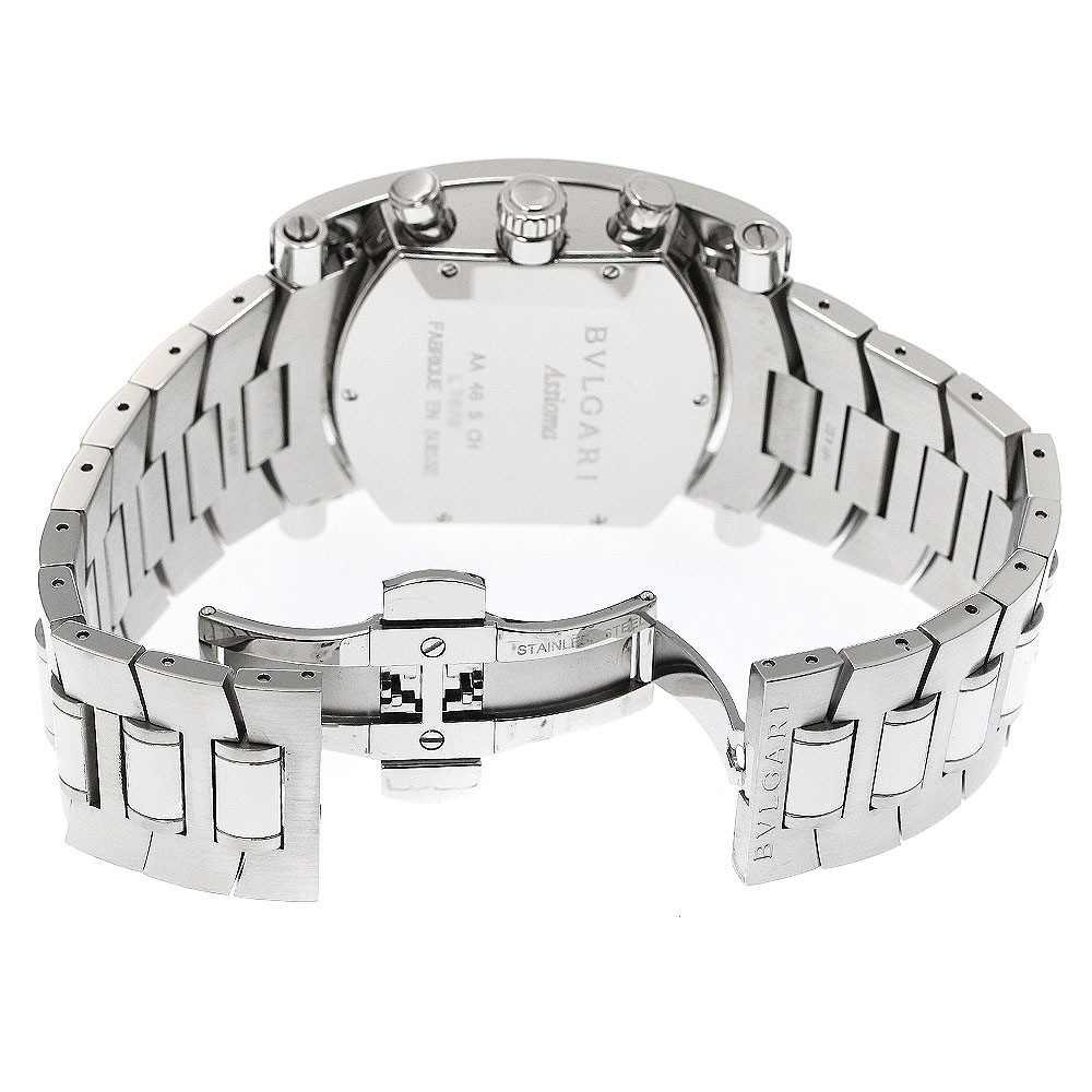 ブルガリ BVLGARI AA48SCH アショーマ クロノグラフ 自動巻き メンズ 良品 _880074【中古】 ブルガリ BVLGARI AA48SCH アショーマ クロノグラフ 自動巻き メンズ 良品 _880074【中古】