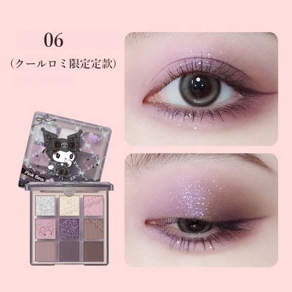 Qoo10] PINK BEAR クロミ 限定 9色 アイシャドウ スモー