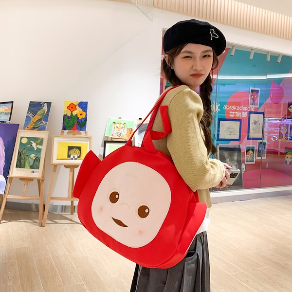 Qoo10] テレタビーズ ショルダーバッグ ぬいぐる