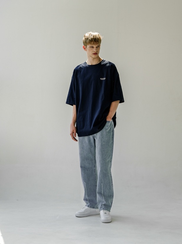 【EZKATON】22SS★ Easy Salty Washing Denim Pants EZKATON] Easy Salty Washing Denim Pants デニム・ジーンズ