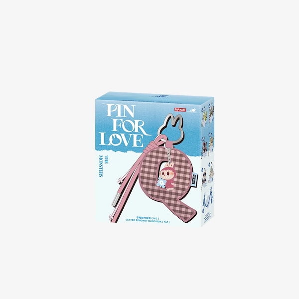 正規品 POPMARTラブブ LABUBU PIN FOR LOVE E THE MONSTER PIN FOR LOVE SERIES - Vinyl Plush Pendant blind