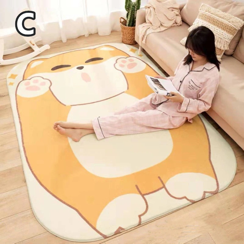 カートゥーンINS 羊毛の感触をまねる 滑り止め付 西海岸 絨毯 140*200cmマット ラグカーペット ジオメトリ 北欧 カーペット おしゃれ ネコ ウサギ オールシーズン可 洗えるラグ ラグ カートゥーンINS 羊毛の感触をまねる 滑り止め付 西海岸 絨毯 140*200cmマット ラグカーペット ジオメトリ 北欧 カーペット おしゃれ ネコ ウサギ オールシーズン可 洗えるラグ ラグ