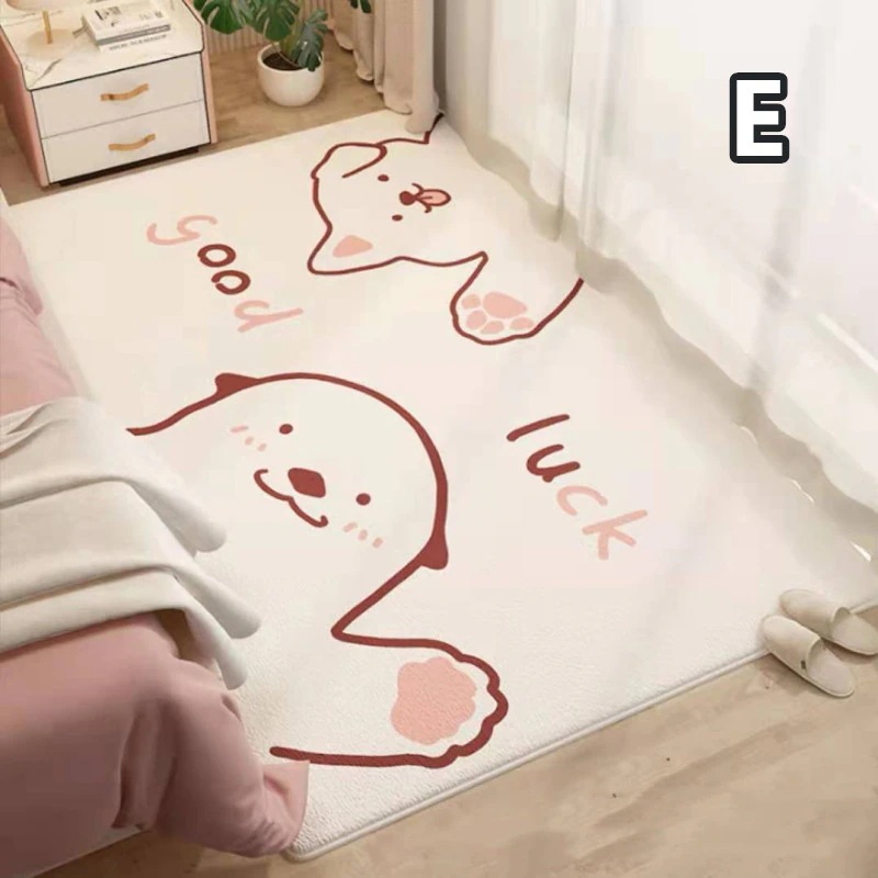 カートゥーンINS 羊毛の感触をまねる 滑り止め付 西海岸 絨毯 140*200cmマット ラグカーペット ジオメトリ 北欧 カーペット おしゃれ ネコ ウサギ オールシーズン可 洗えるラグ ラグ カートゥーンINS 羊毛の感触をまねる 滑り止め付 西海岸 絨毯 140*200cmマット ラグカーペット ジオメトリ 北欧 カーペット おしゃれ ネコ ウサギ オールシーズン可 洗えるラグ ラグ