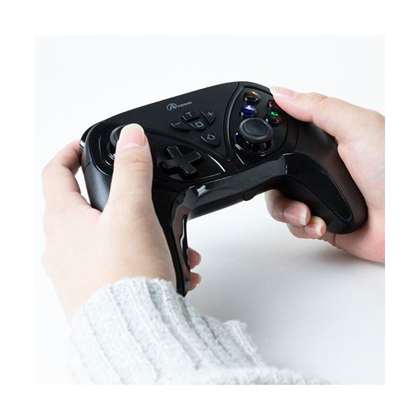 アンサー Switch用 ワイヤレスコントローラ フォース ブラック ANS-SW157BK アンサー Switch用 ワイヤレスコントローラ フォース ブラック ANS-SW157BK