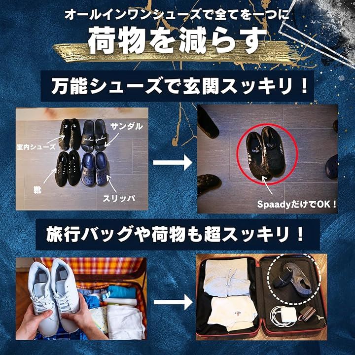 折りたたみシューズ コンパクト ベアフット ジム マリンシューズ シューズソックス 携帯 水陸両用 屋内OK(ライトグレー, 27.0 cm)