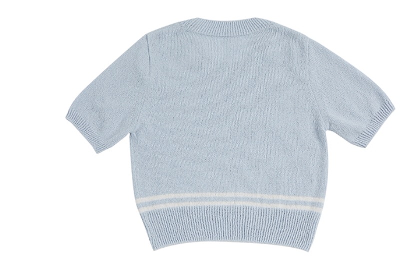 【MUDIDI】[ハジウォン 着用] COLOR STRIPE KNIT : 2COLOR