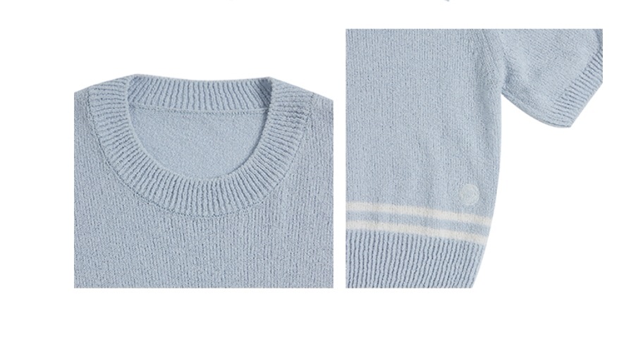 【MUDIDI】[ハジウォン 着用] COLOR STRIPE KNIT : 2COLOR