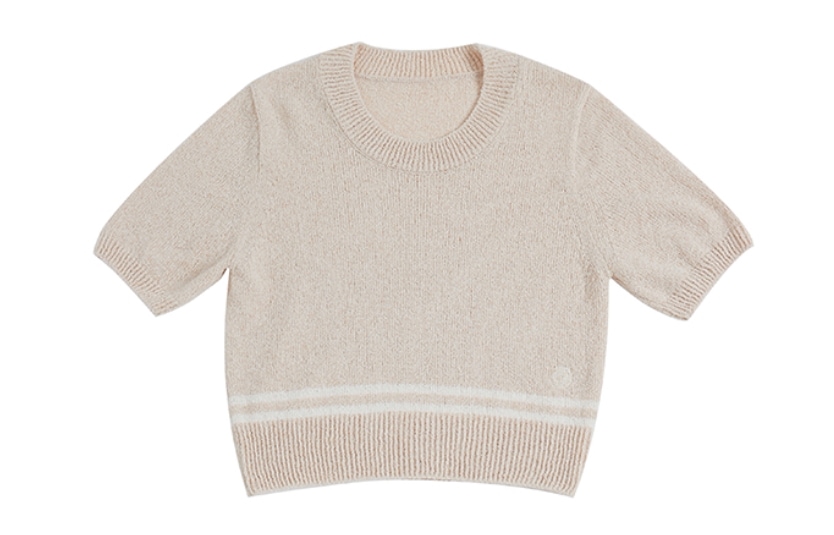 【MUDIDI】[ハジウォン 着用] COLOR STRIPE KNIT : 2COLOR