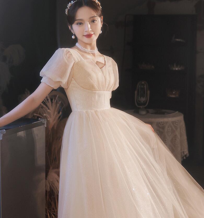 超目玉 レディースドレス 新着 高級感 エレガント シャンパン ロングドレス ロングワンピース パーティードレス ウェディングドレス ハイウエスト 半袖ワンピース 編み上げ 結婚式 舞台 成人式 宴会 超目玉 レディースドレス 新着 高級感 エレガント シャンパン ロングドレス ロングワンピース パーティードレス ウェディングドレス ハイウエスト 半袖ワンピース 編み上げ 結婚式 舞台 成人式 宴会