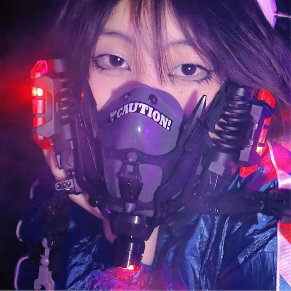 サイバーパンク　？　コスプレなどに Qoo10] サイバーパンクマスク ネオメカニカルve : ホビー・コスプレ