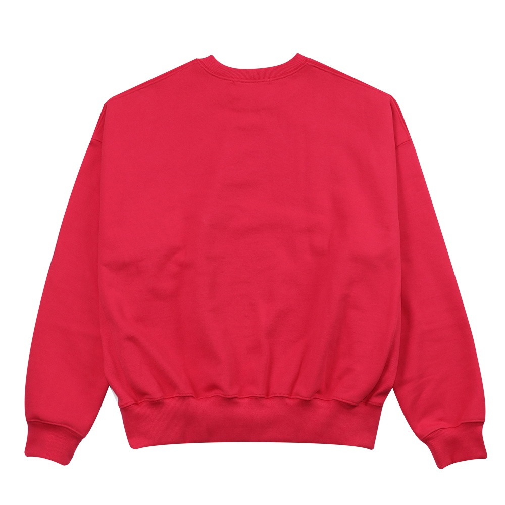 SWEATSHIRT FLOWERMARDI RED IVORY 長袖 レディース 韓国 ファッション アパレル SWEATSHIRT FLOWERMARDI RED IVORY 長袖 レディース 韓国 ファッション アパレル