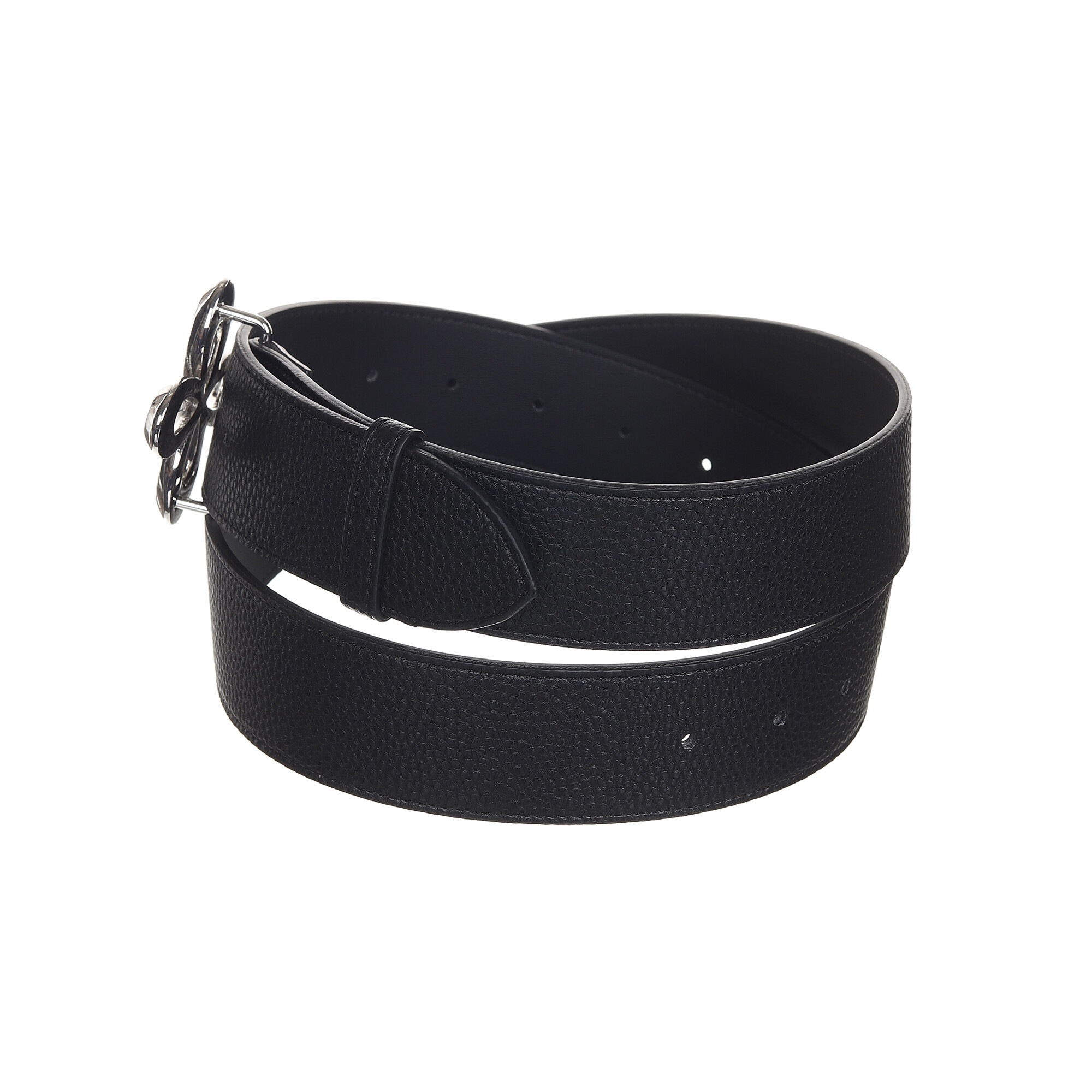 【SURGERY】 SURGERY CLOVER BUCKLE BELT : BLACK 【SURGERY】 SURGERY CLOVER BUCKLE BELT : BLACK