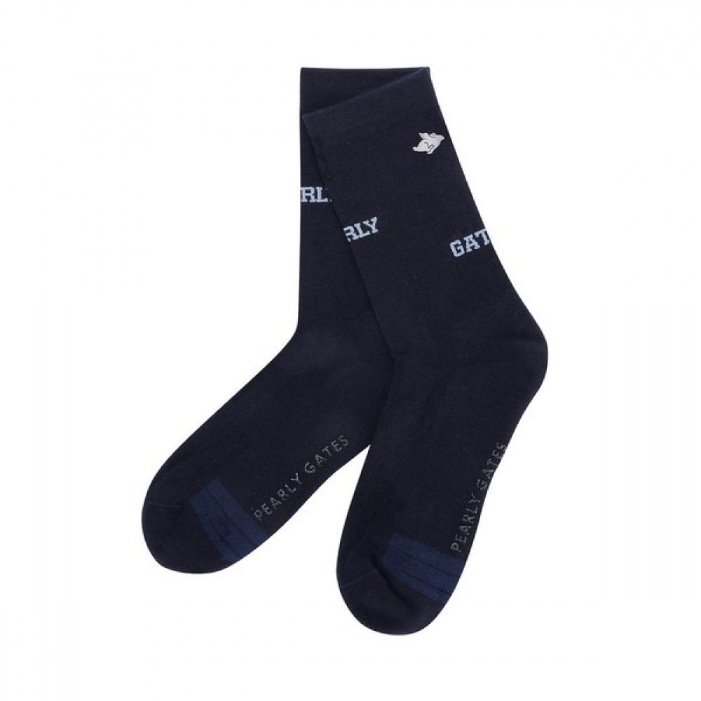 [パリゲイツ] メンズバーニーカラーロゴロングネックソックス