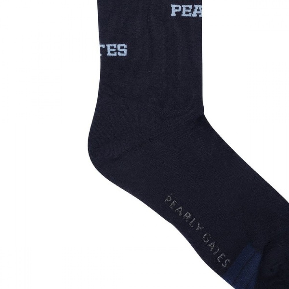 [パリゲイツ] メンズバーニーカラーロゴロングネックソックス