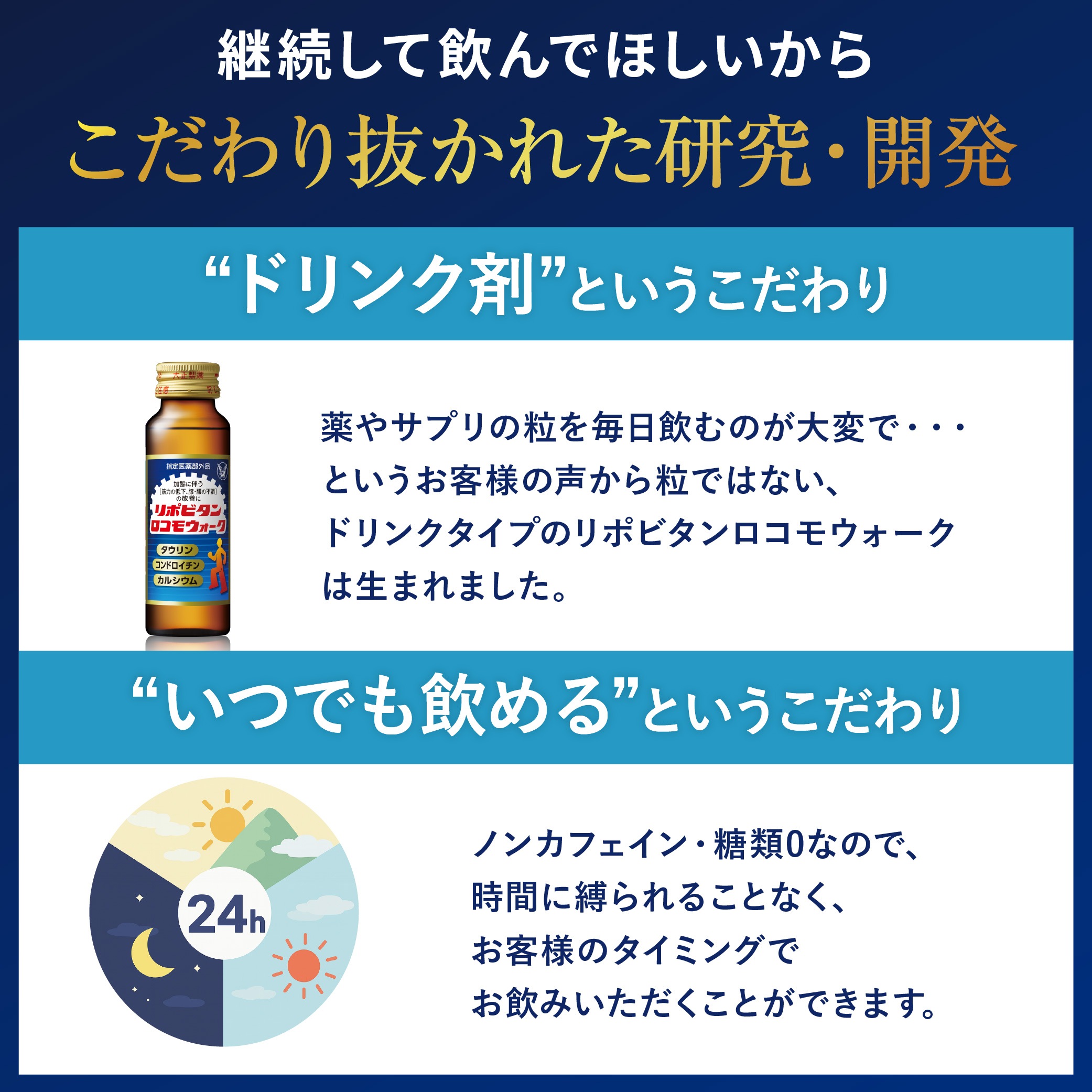【公式】大正製薬 リポビタンロコモウォーク 50mL 60本 栄養ドリンク 栄養剤 医薬部外品 【公式】大正製薬 リポビタンロコモウォーク 50mL 60本 栄養ドリンク 栄養剤 医薬部外品