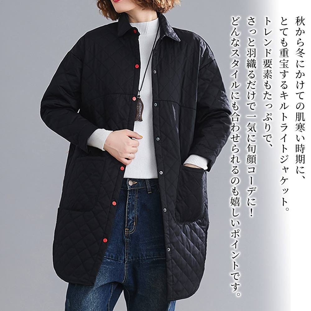 ダウンジャケット レディース キルトライトジャケット 丈 白 赤 防風 おしゃれ 冬 20代 ブランド 軽量 大きいサイズ ロング ダウン ジャンパー スリム ダウンコート 40代 きれいめ フード
