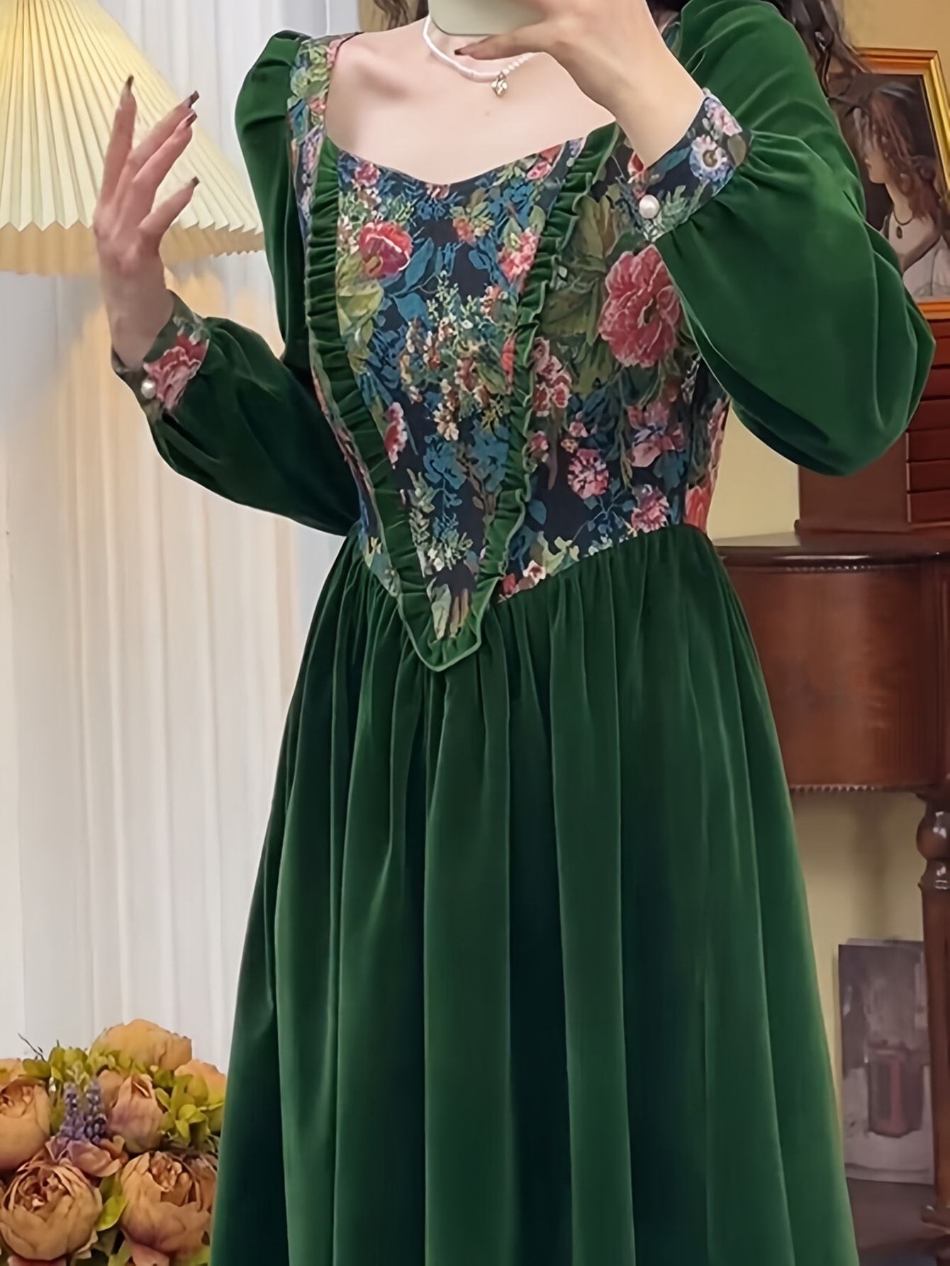 ワンピース レディース 春秋冬 長袖 ドレス きれいめ ロング丈 エレガント 花柄 着痩せ シンプル 通勤 普段着 抜け感 リラックス きれいめ 楽ちん あったか 可愛い ロングワンピース ワンピース レディース 春秋冬 長袖 ドレス きれいめ ロング丈 エレガント 花柄 着痩せ シンプル 通勤 普段着 抜け感 リラックス きれいめ 楽ちん あったか 可愛い ロングワンピース