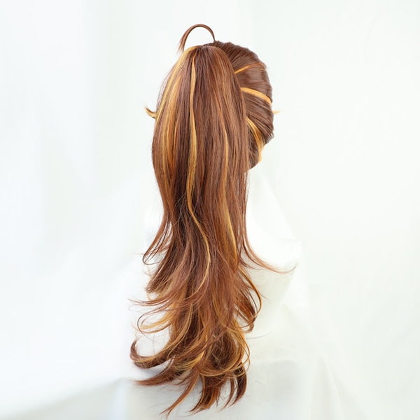 Qoo10] コスプレウィッグ 獅子神レオナ バーチャ