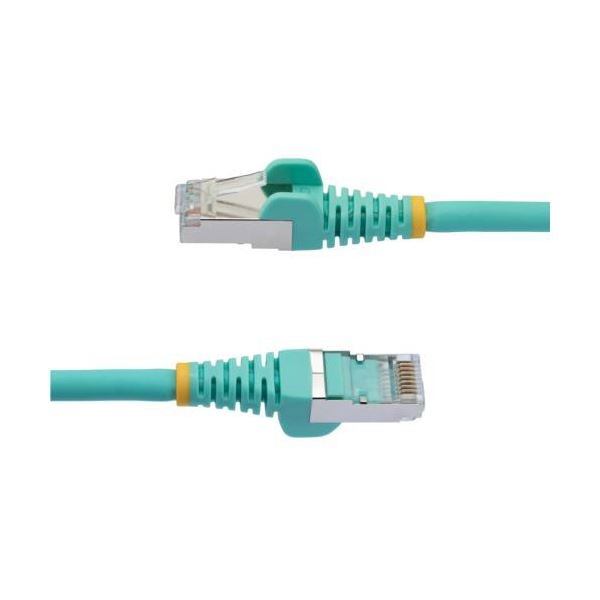 StarTech.com カテゴリー6A LANケーブル 5m アクア NLAQ-5M-CAT6A-PATCH 1本 StarTech.com カテゴリー6A LANケーブル 5m アクア NLAQ-5M-CAT6A-PATCH 1本
