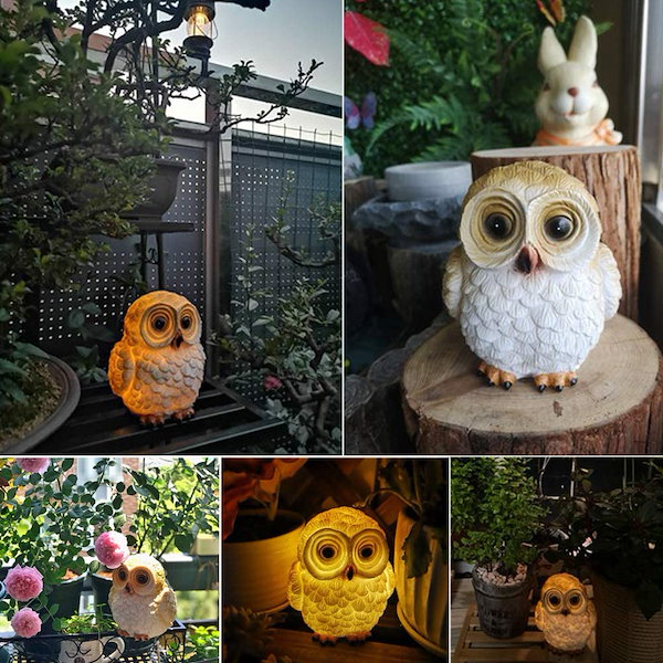 Qoo10] フクロウ 置物 かわいい ふくろう雑貨