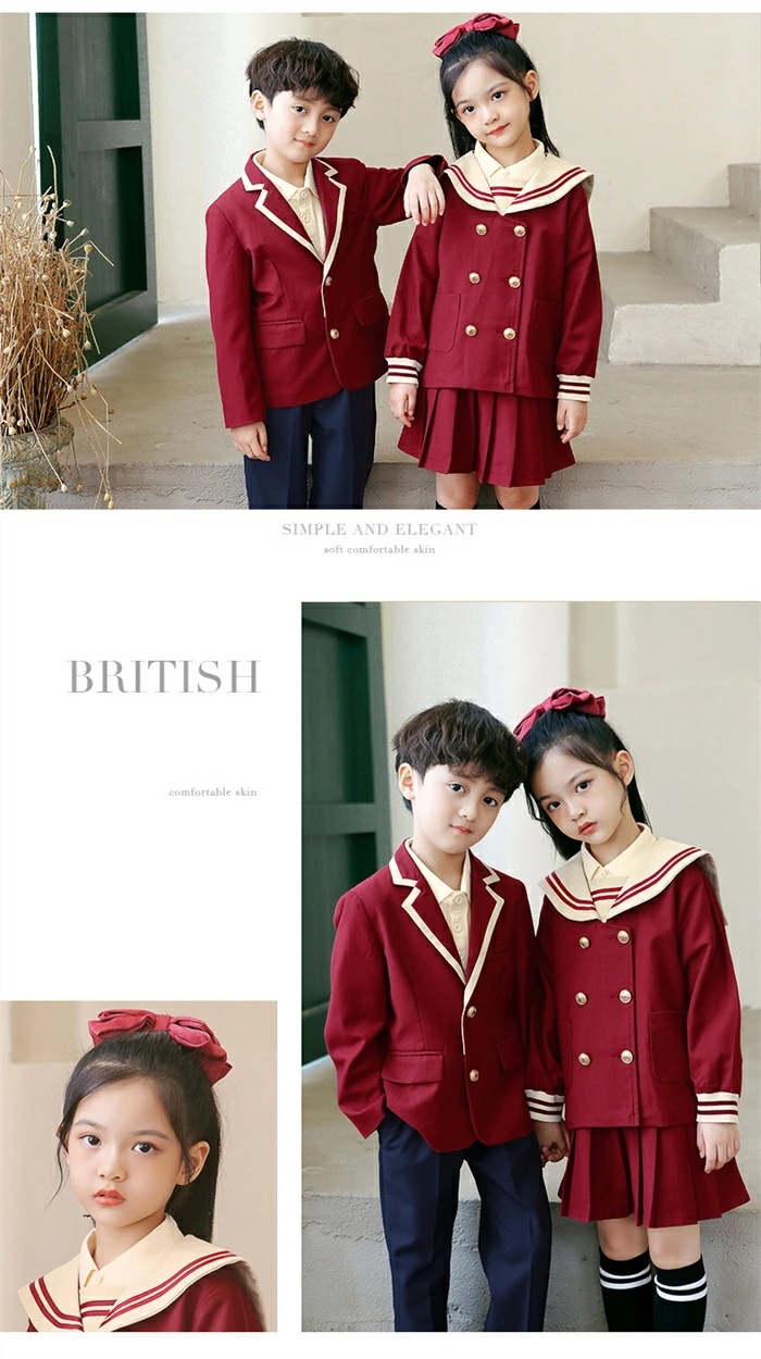 フォーマルスーツ フォーマル 男児スーツ 男の子 女の子ブレザー スカート セット 女の子 学生 3点セット 制服 学生服 セーラー服 JK制服 cos スクール 卒園 入園 小学生 入学式 卒業式