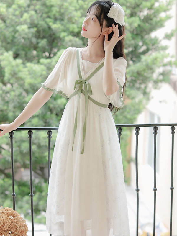 オシャレ レディース レディース服 レディースクラシック風ワンピース改良の漢服 オシャレ レディース レディース服 レディースクラシック風