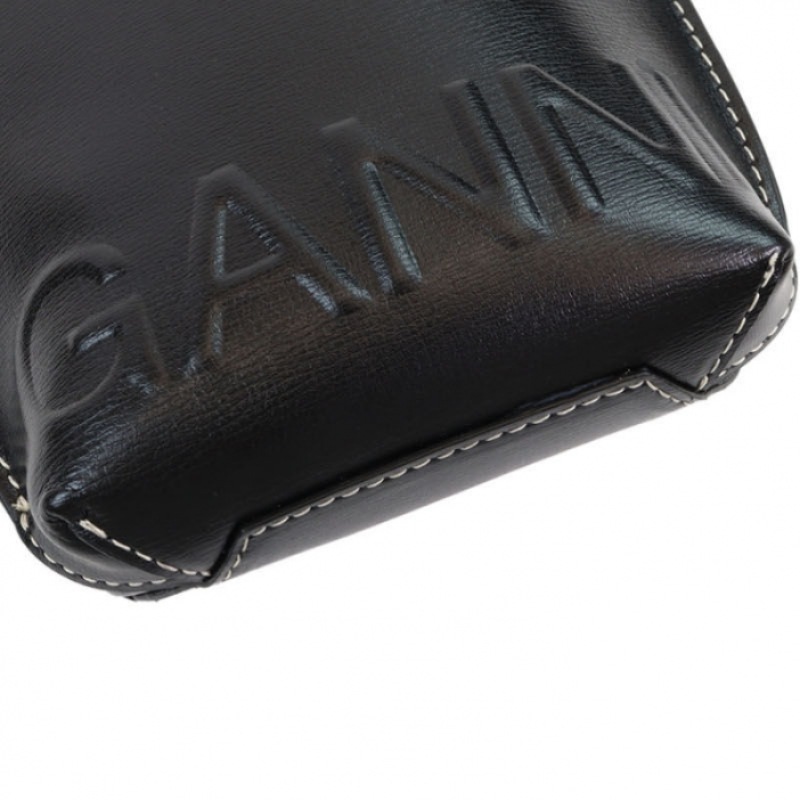 ガニー ロゴ スティッチ ミニ クロスバッグ A3591 099 ガニー ロゴ スティッチ ミニ クロスバッグ A3591 099