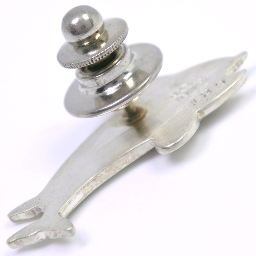 Georg Jensen ジョージジェンセン イルカ タイピン シルバー925 129 レディース 中古品 Aランク Georg Jensen ジョージジェンセン イルカ タイピン シルバー925 129 レディース 中古品 Aランク