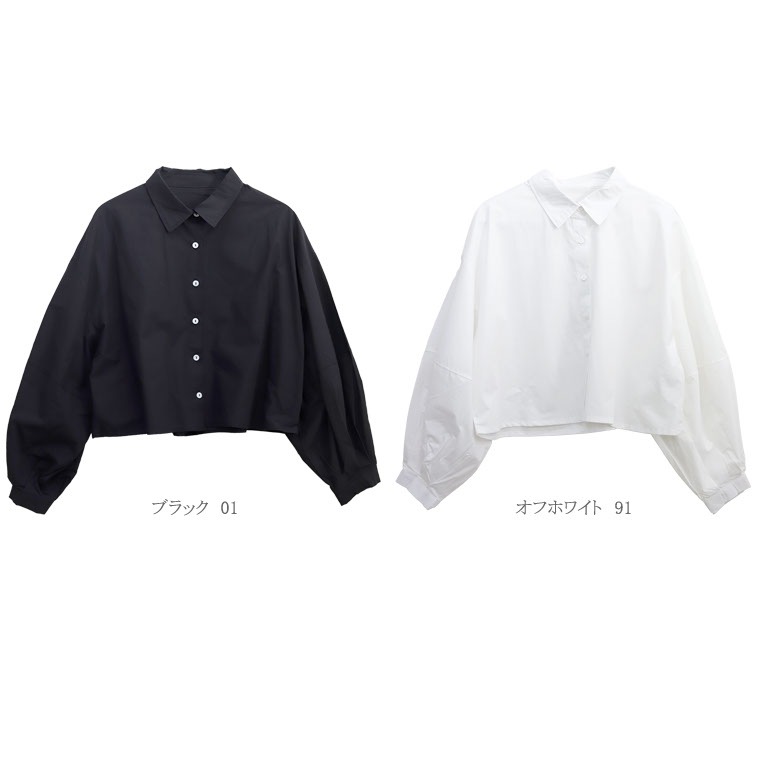 【本日限定】ボリュームスリーブコットンシャツブラウス シャツ ブラウス 羽織り レギュラーカラー ボリューム袖 大人 長袖 ジャスト丈 秋 冬 30代 40代 レディース 【本日限定】ボリュームスリーブコットンシャツブラウス シャツ ブラウス 羽織り レギュラーカラー ボリューム袖 大人 長袖 ジャスト丈 秋 冬 30代 40代 レディース