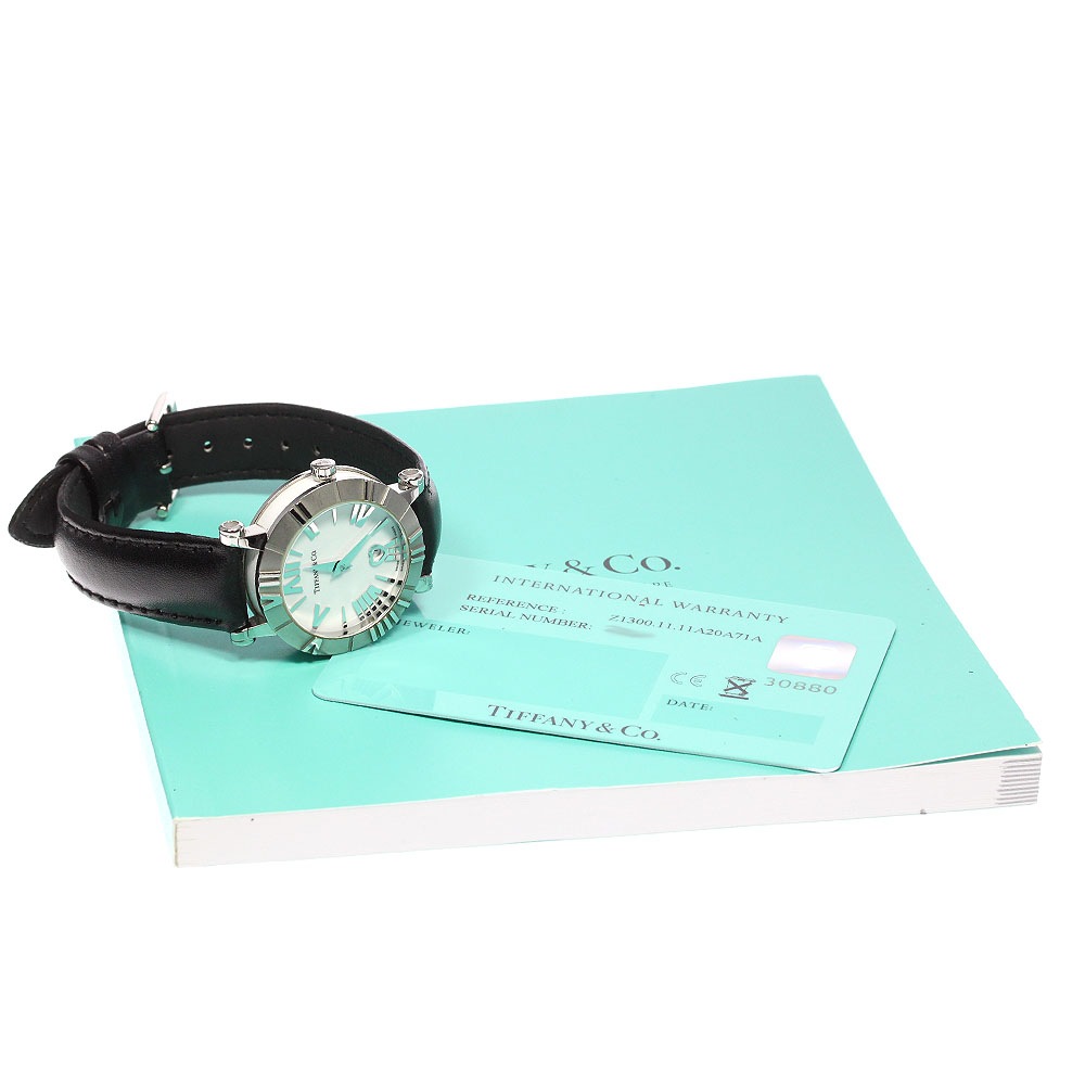 ティファニー TIFFANY&Co. Z1300.11.11A20A71A アトラス ドーム デイト クォーツ レディース 良品 保証書付き_759703【中古】