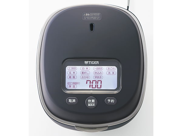 TIGER 土鍋ご泡火炊き JPH-G100K （JPL-T100） タイガー魔法瓶 土鍋ご泡火炊き JPL-T100-KG [エボニーブラック] 価格