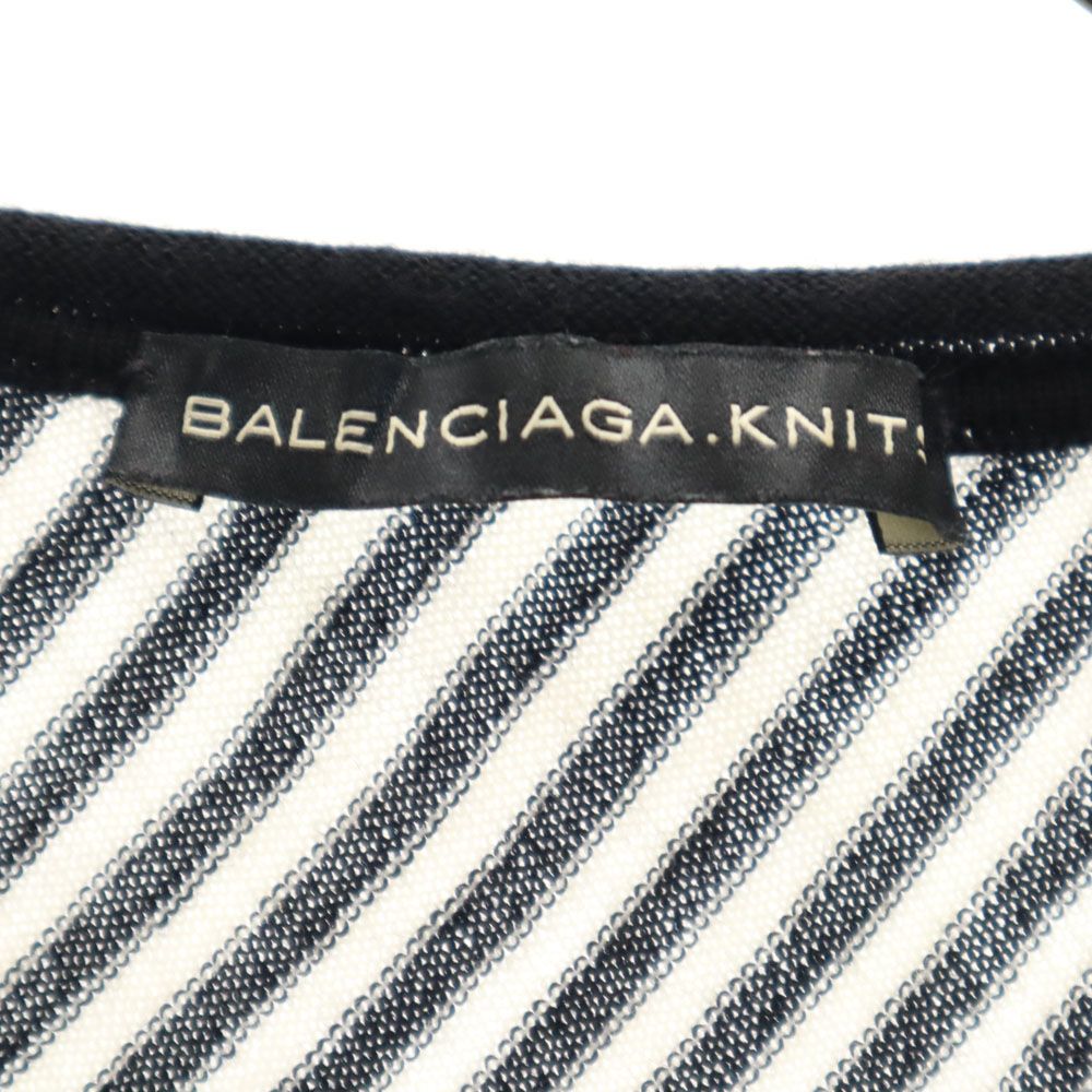 総柄 ニット タンクトップ 40 ホワイト系 カットソー レディース