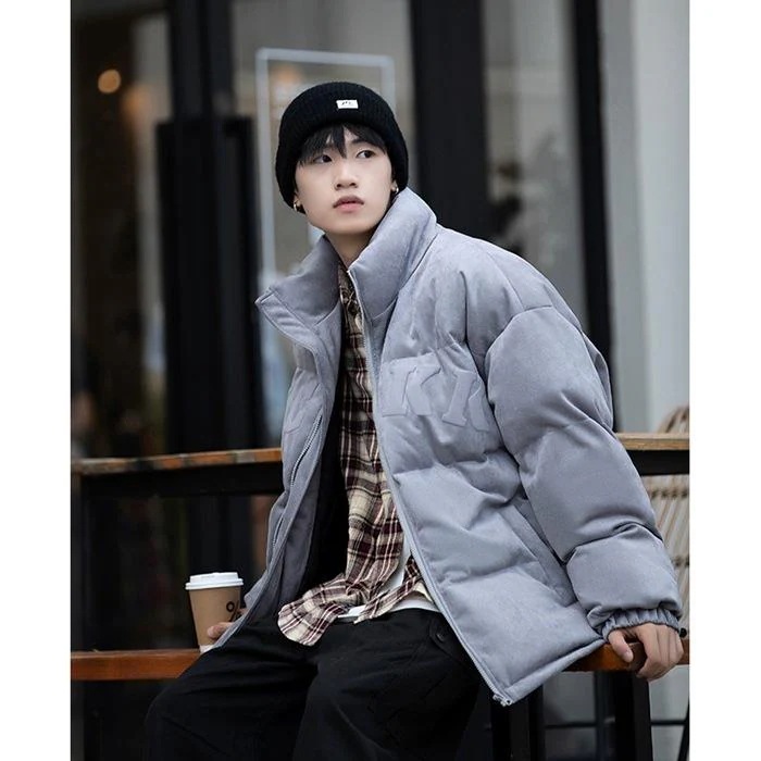 中綿コート メンズ コート 中綿ジャケット 厚手 防寒 あったか 暖かい ジャケット アウター カジュアル おしゃれ 無地 長袖