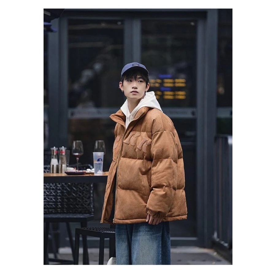 中綿コート メンズ コート 中綿ジャケット 厚手 防寒 あったか 暖かい ジャケット アウター カジュアル おしゃれ 無地 長袖