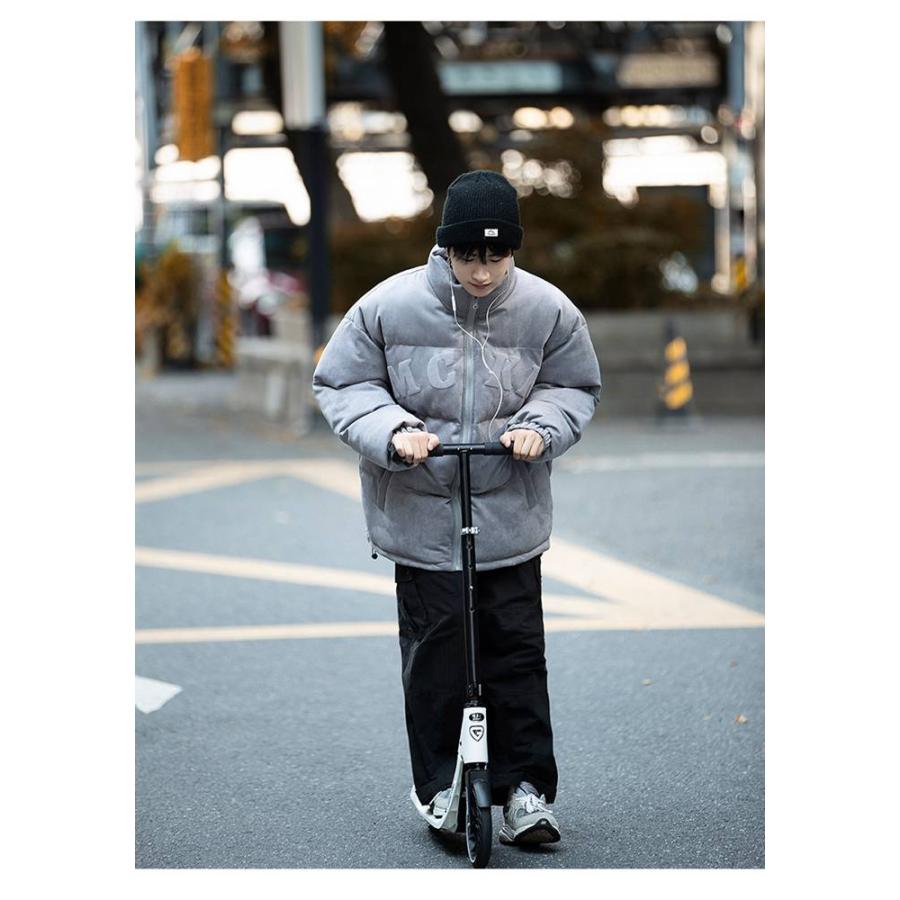 中綿コート メンズ コート 中綿ジャケット 厚手 防寒 あったか 暖かい ジャケット アウター カジュアル おしゃれ 無地 長袖