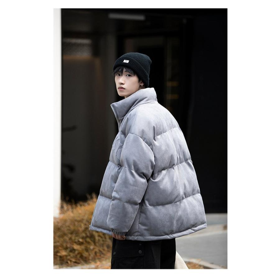 中綿コート メンズ コート 中綿ジャケット 厚手 防寒 あったか 暖かい ジャケット アウター カジュアル おしゃれ 無地 長袖