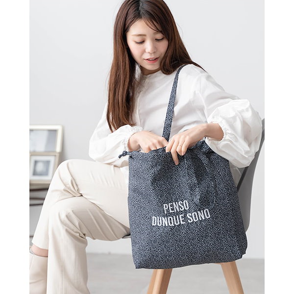 まぁちゃん(巾着トートバッグ) panpantutu｜巾着トートバッグM(シューズバッグ) | Rakuten