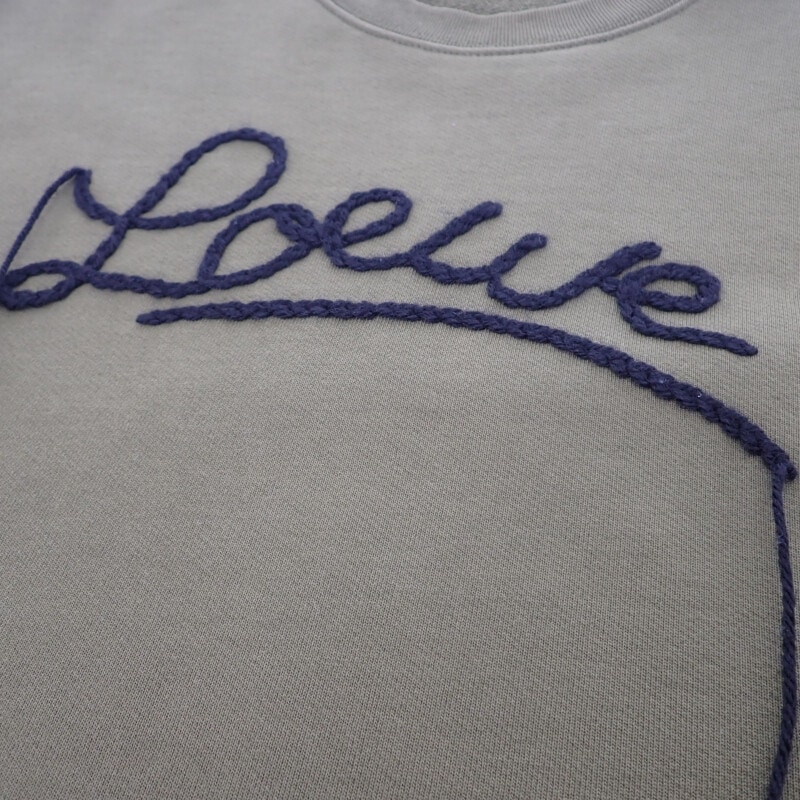 ロゴ スウェットシャツ 長袖 H526Y24J06 スウェット コットン カーキ M メンズ【Aランク】