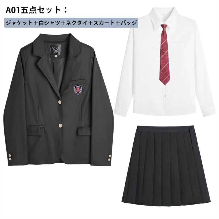 卒業式 スーツ ブラック レディース メンズ フォーマル スーツ 女の子 男の子 中学生 高校生 制服 5点セット ジャケット 長袖シャツ ジャケット プリーツスカート ネクタイ ジュニアスーツ フォ 卒業式 スーツ ブラック レディース メンズ フォーマル スーツ 女の子 男の子 中学生 高校生 制服 5点セット ジャケット 長袖シャツ ジャケット プリーツスカート ネクタイ ジュニアスーツ フォ