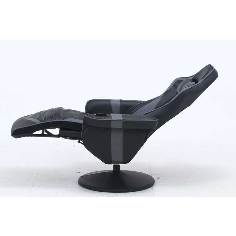 不二貿易　ゲーミングパーソナルチェア カーナ BK/BK ブラック　53319